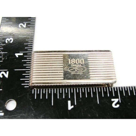 Silver Tone Tequila Money Clip Stainless Wallet Credit Card Cash ID Holder - Picture 8 of 9